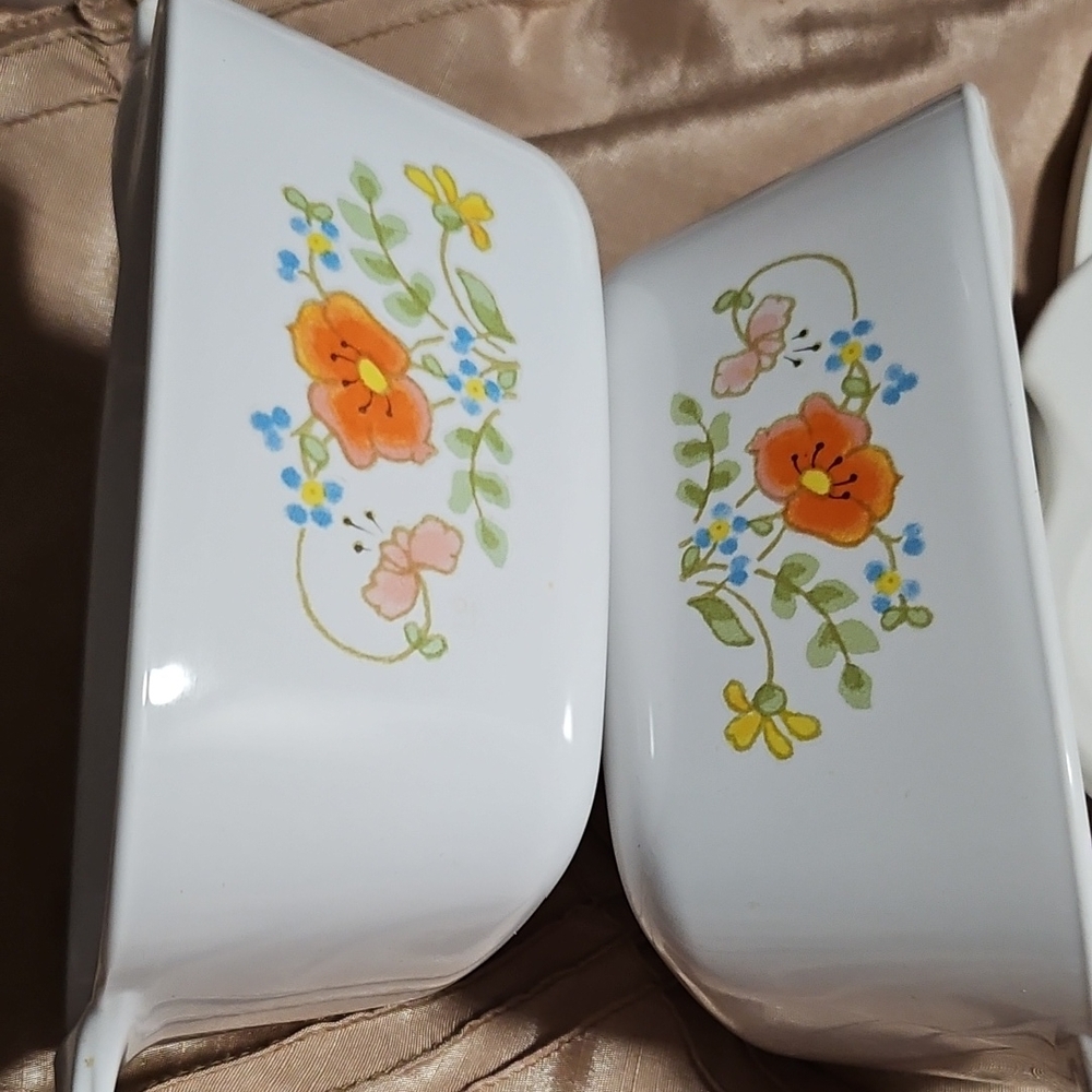 Corningware White Ceramic Dish